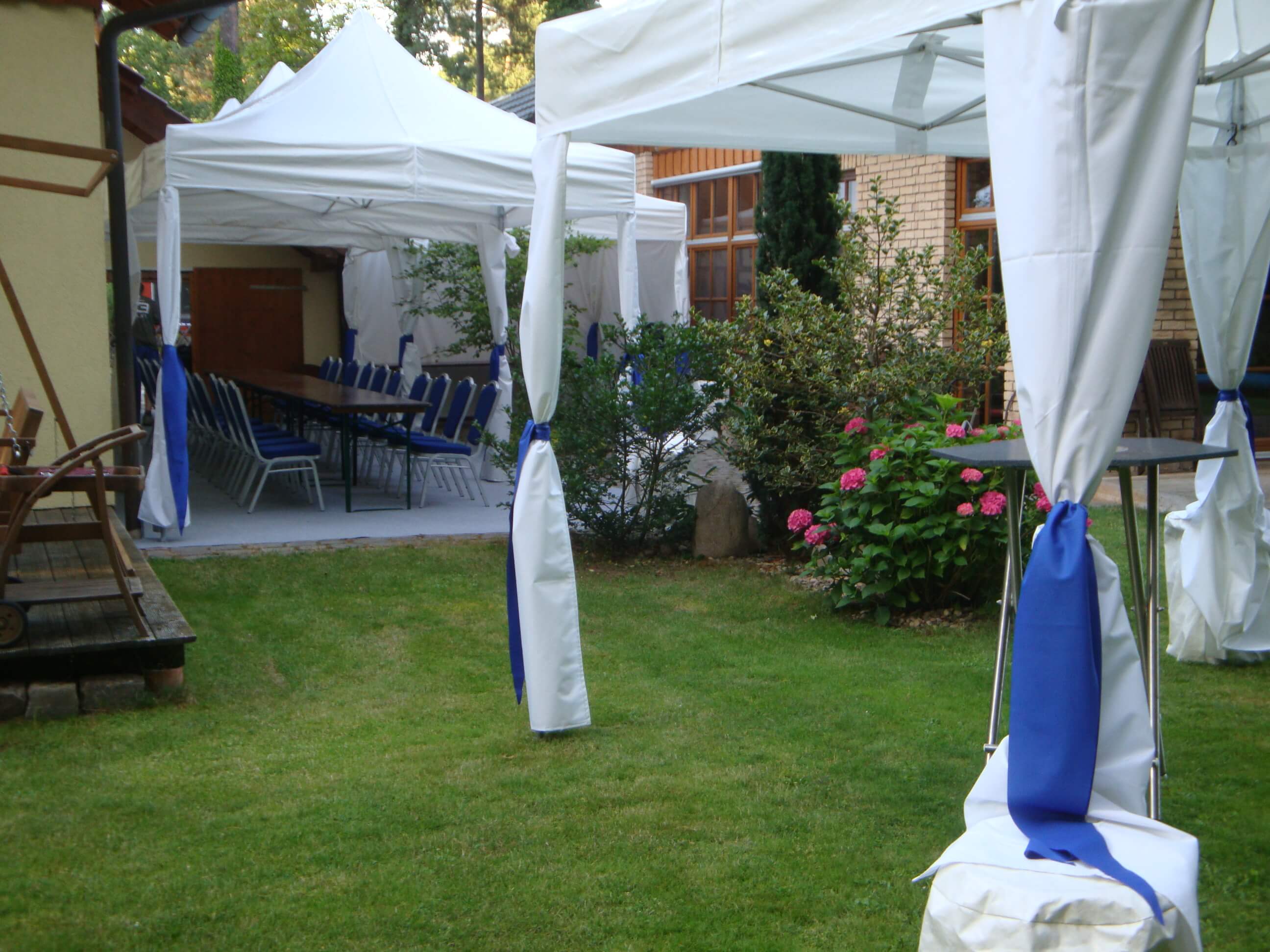 Faltzelt Vermietung Hochzeit