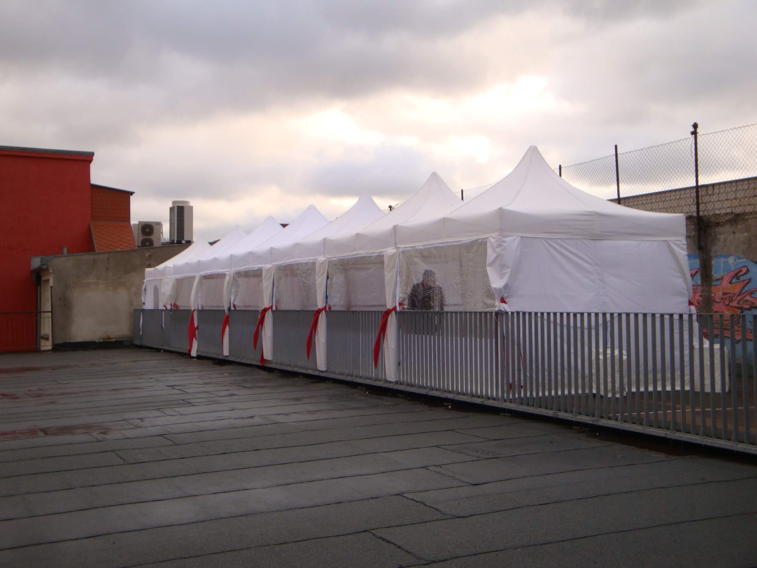 Faltzelt Vermietung Pantry