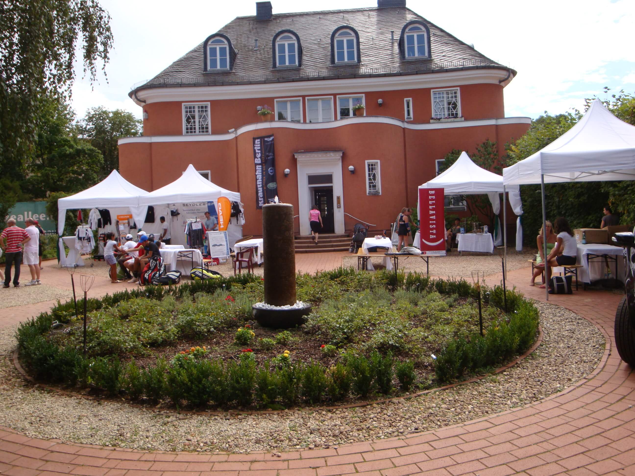 Faltzelt Vermietung Produktmesse