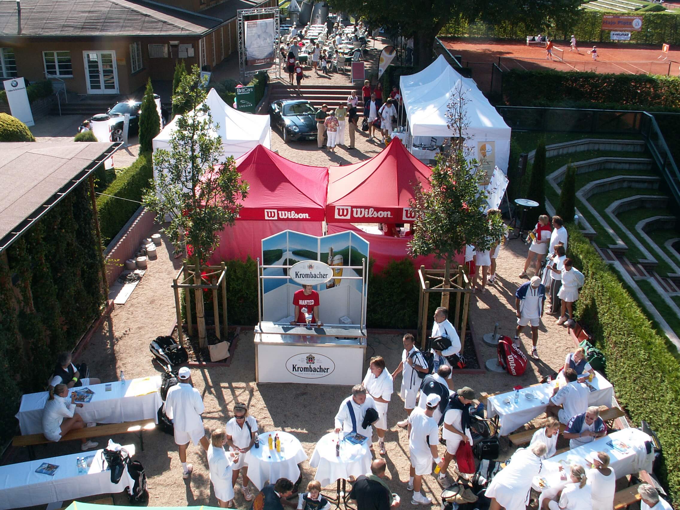 Faltzelt Vermietung Sportevent